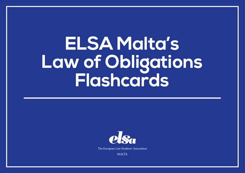 Law of Obligations Flashcards