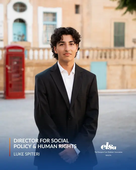 Luke Spiteri, Director for Social Policy and Human Rights
