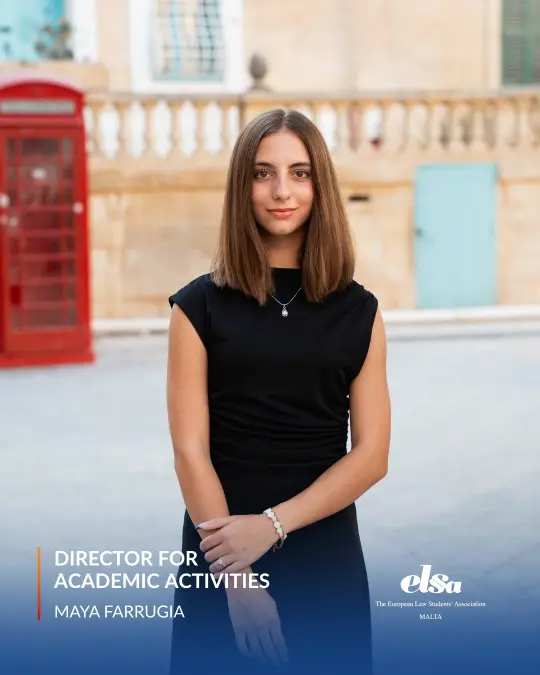 Maya Farrugia, Director for Academic Activities