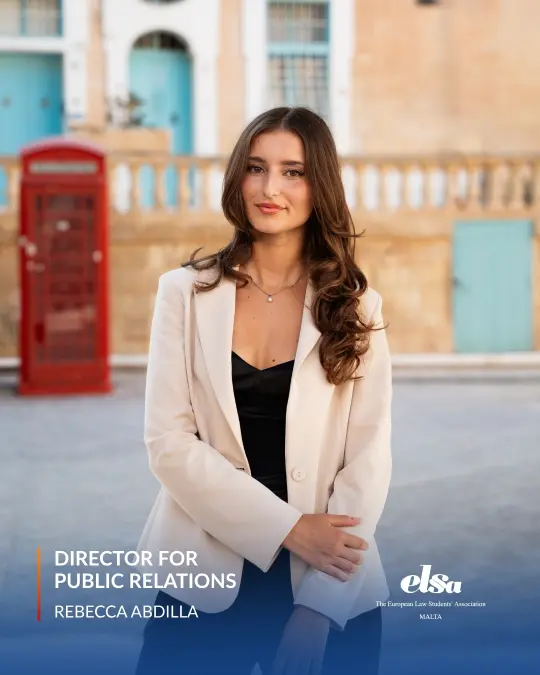 Rebecca Abdilla, Director for Public Relations