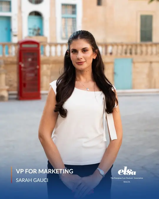 Sarah Gauci, Vice President for Marketing