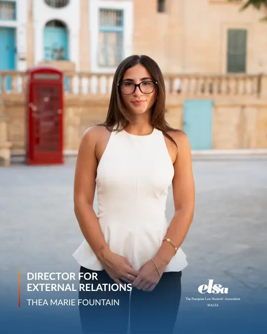 Thea Marie Fountain, Director for External Relations