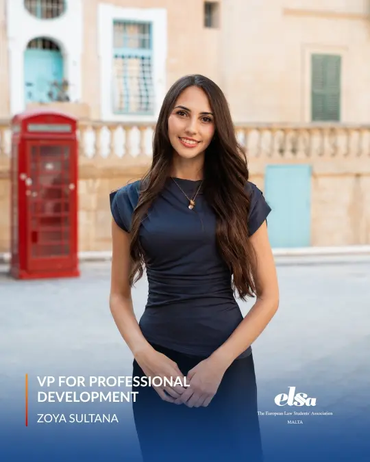 Zoya Sultana, Vice President for Professional Development
